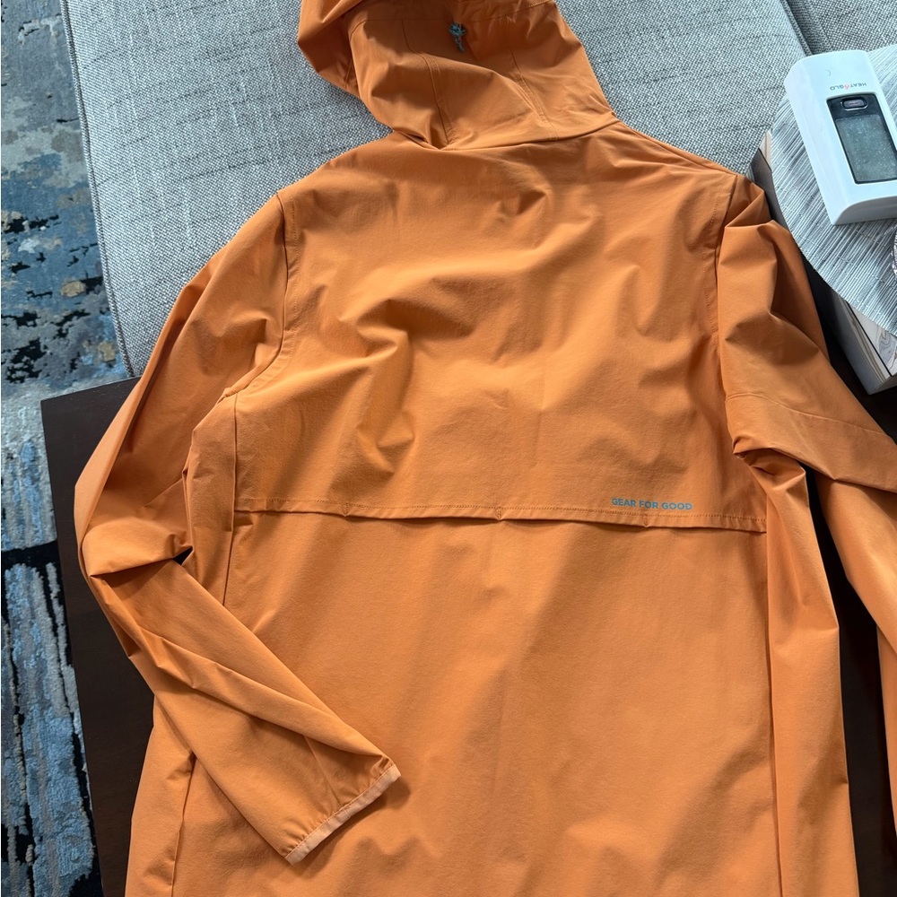 NWT Cotopaxi Men’s Orange Windbreaker Jacket Size Medium - Picture 6 of 6